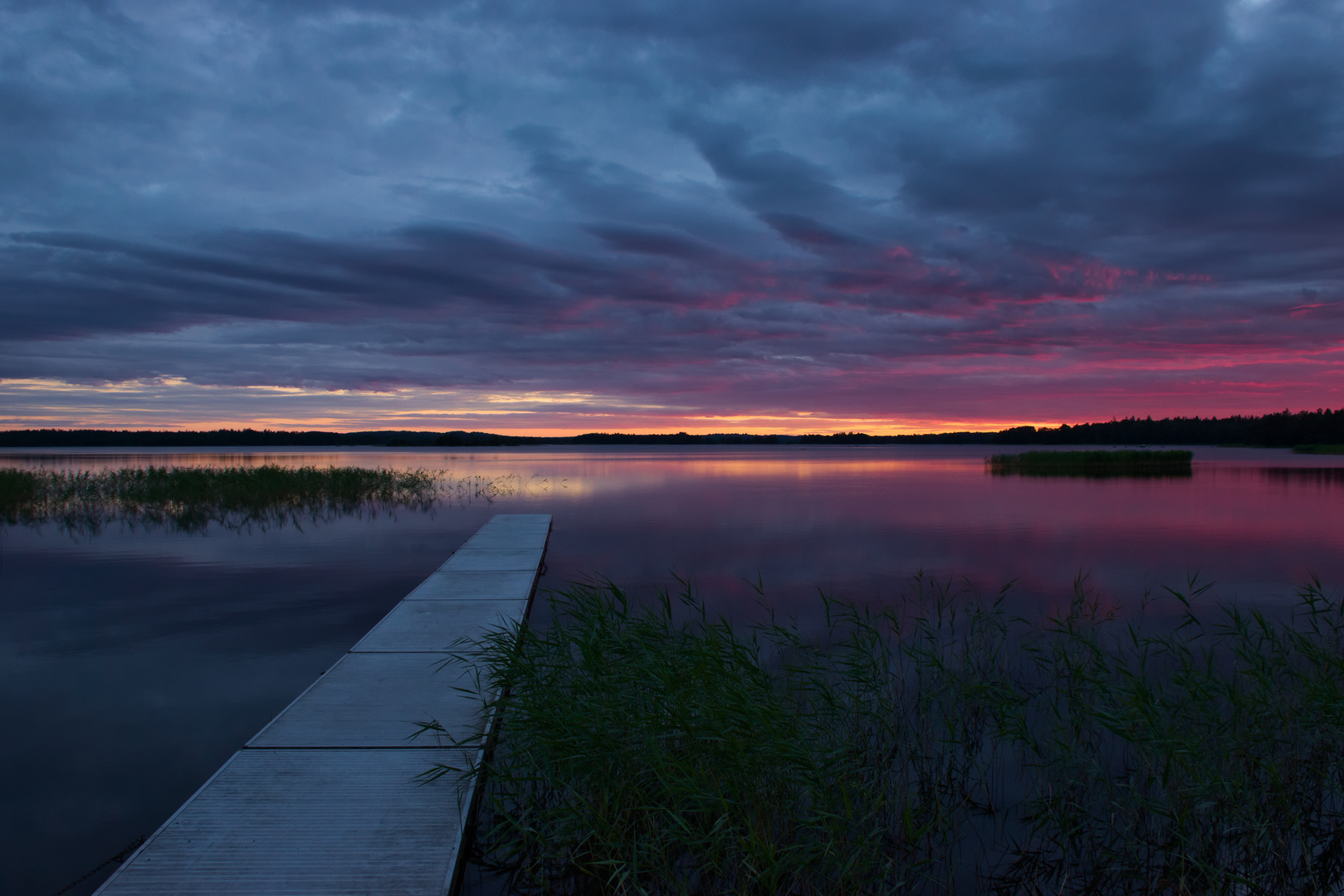 Into the lake