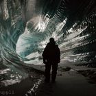 Into the light - Ice cave Paulabreen / Svalbard