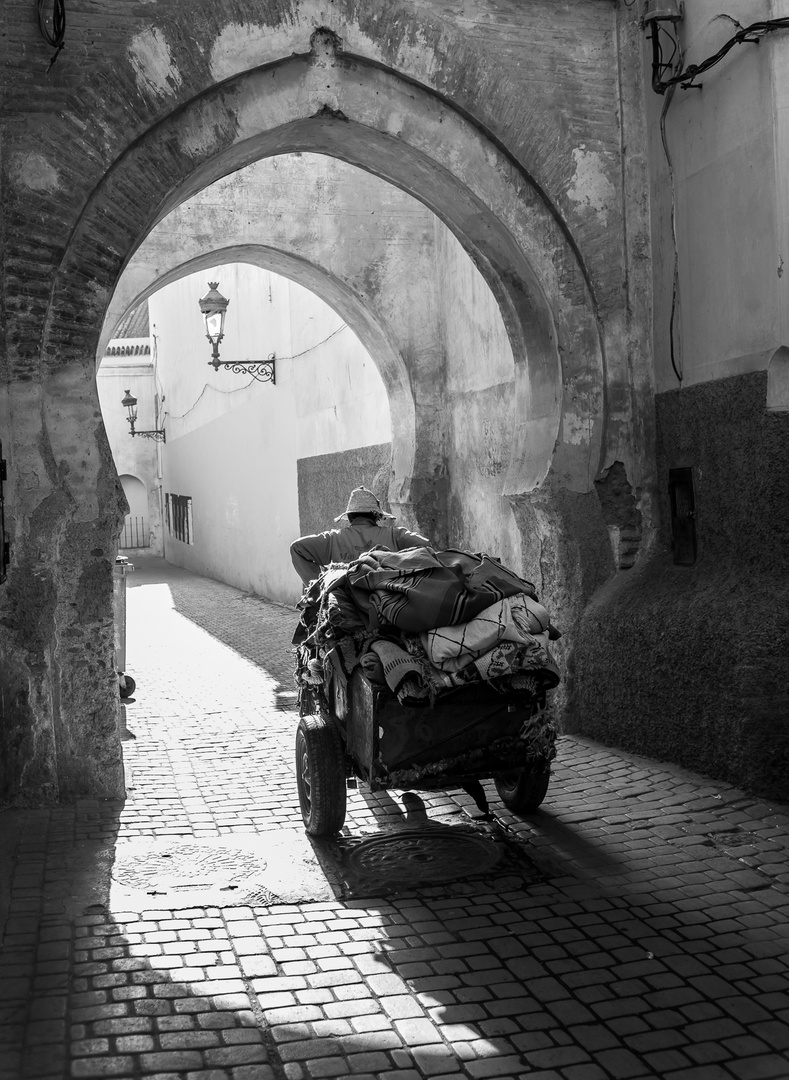 "... into the light" MARRAKECH-IMPRESSIONEN