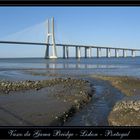 ...into the Tagus River - Ponte Vasco da Gama