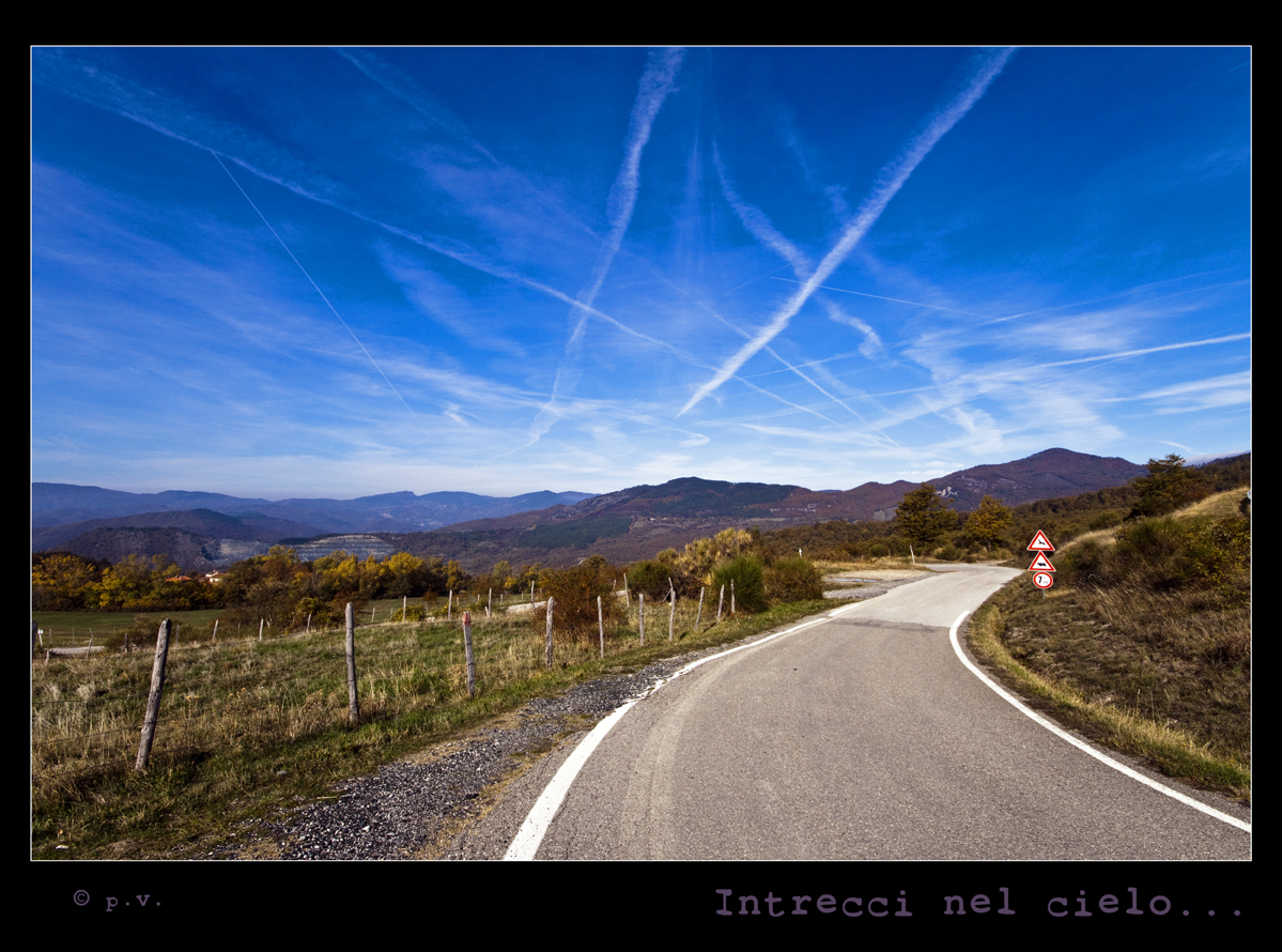 Intrecci nel cielo....