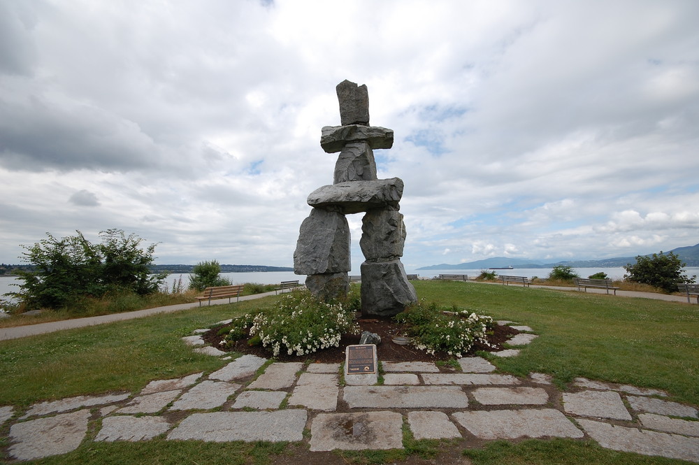 Inukshuk in Vancouver