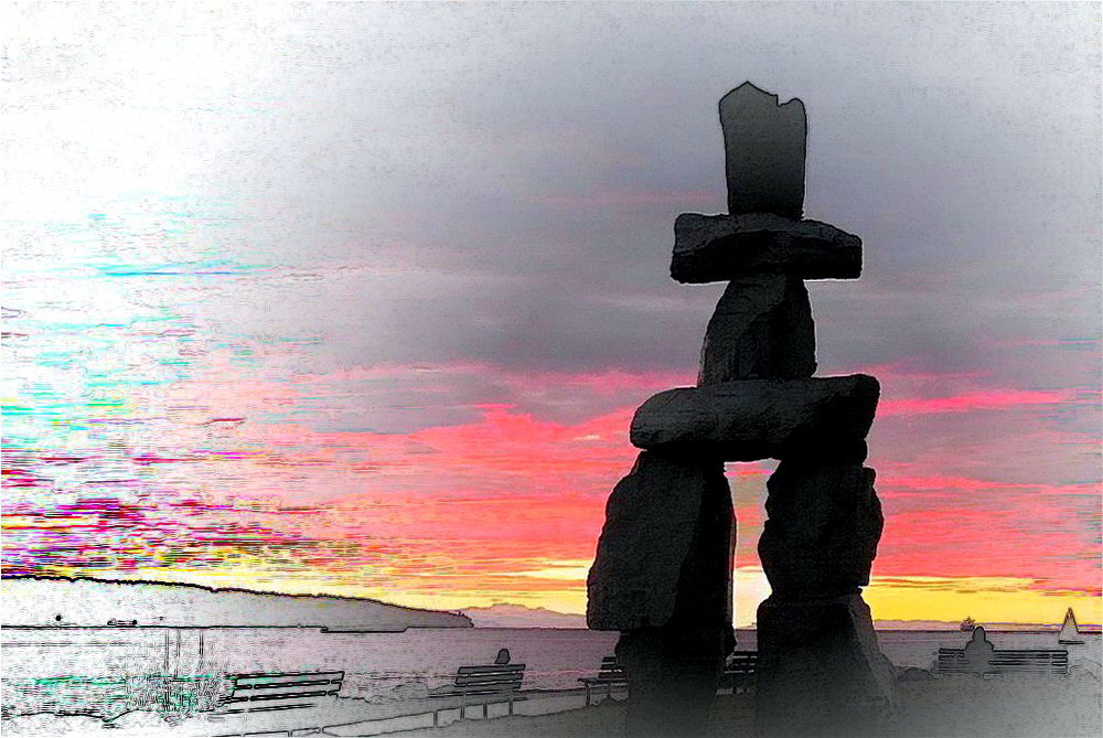 Inukshuk - the Symbol of Vancouver's 2010 Olympics