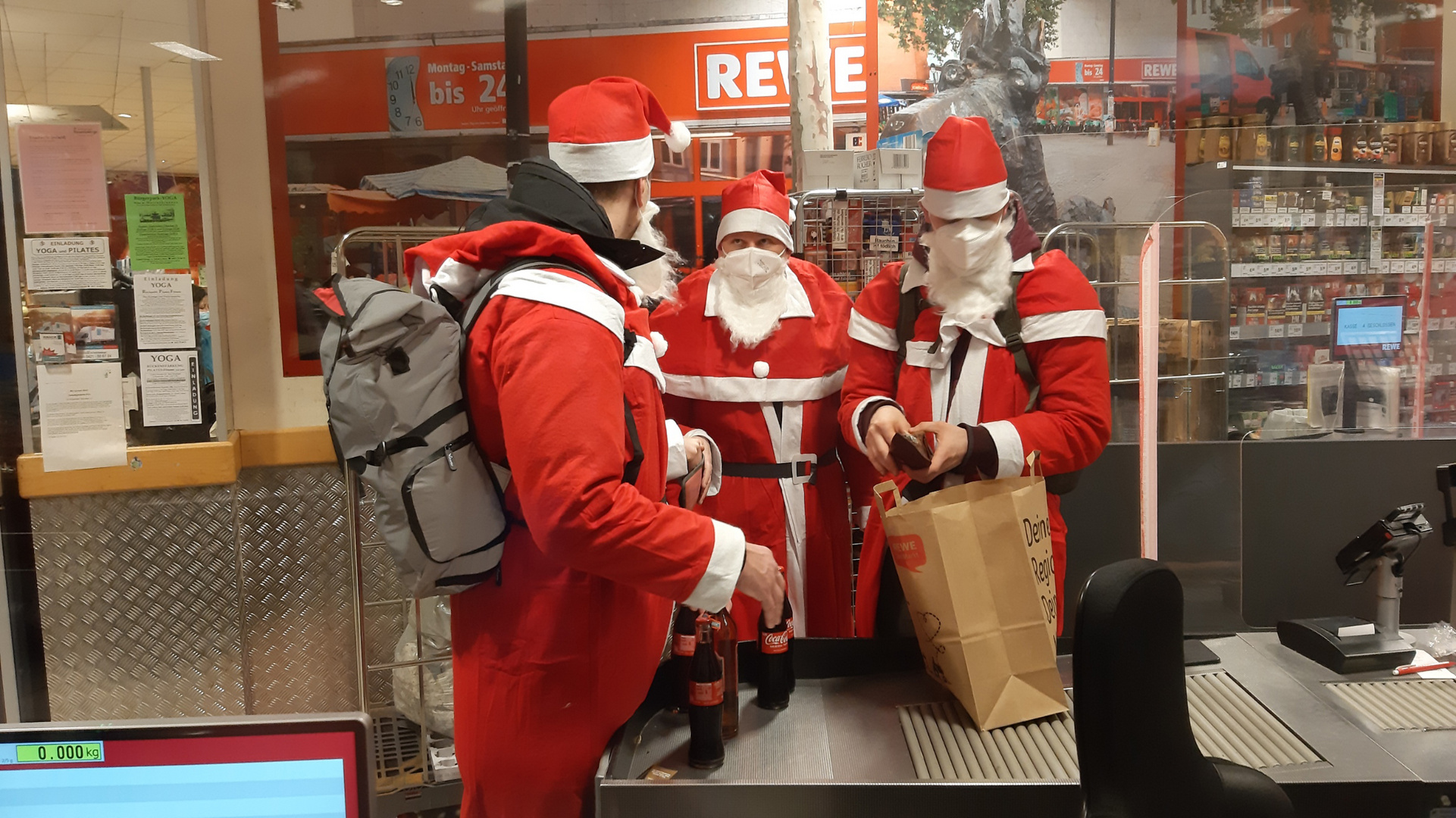 Invasion der Weihnachtsmänner