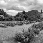 Inveraray Castle mit Gartenanlage (Panorama)