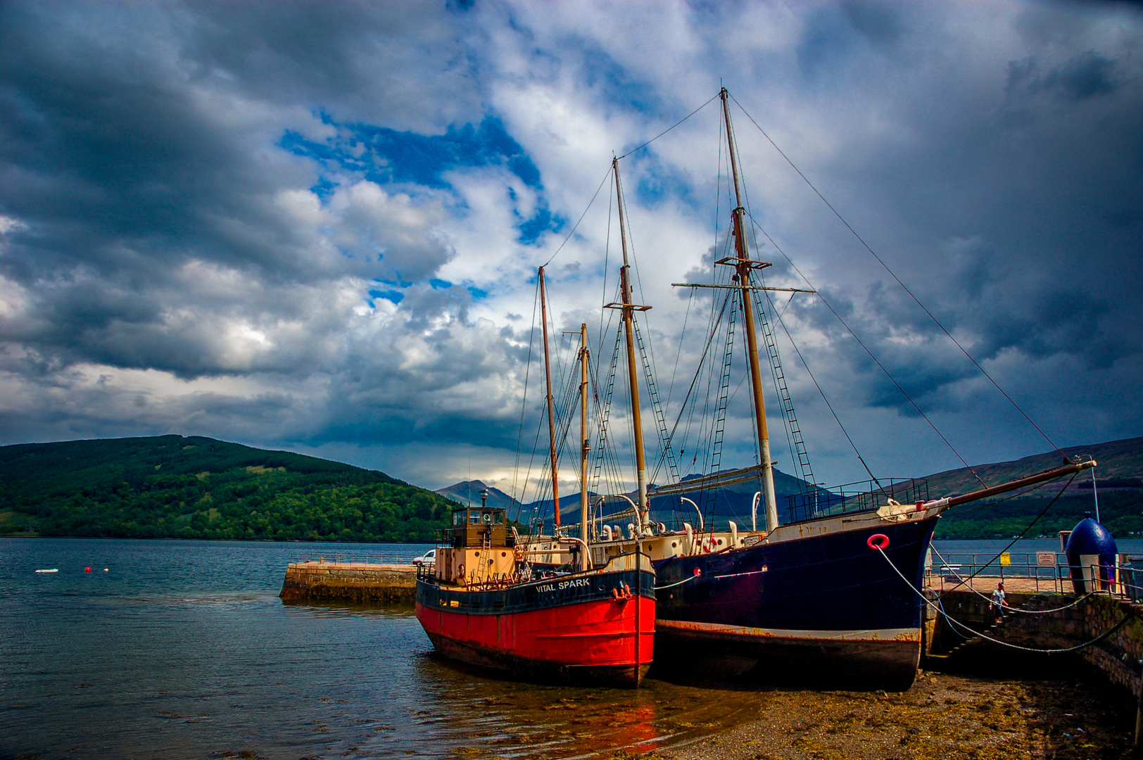 Inverary Low Tide 2