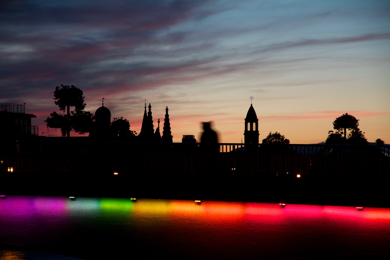 Inverness am Abend.