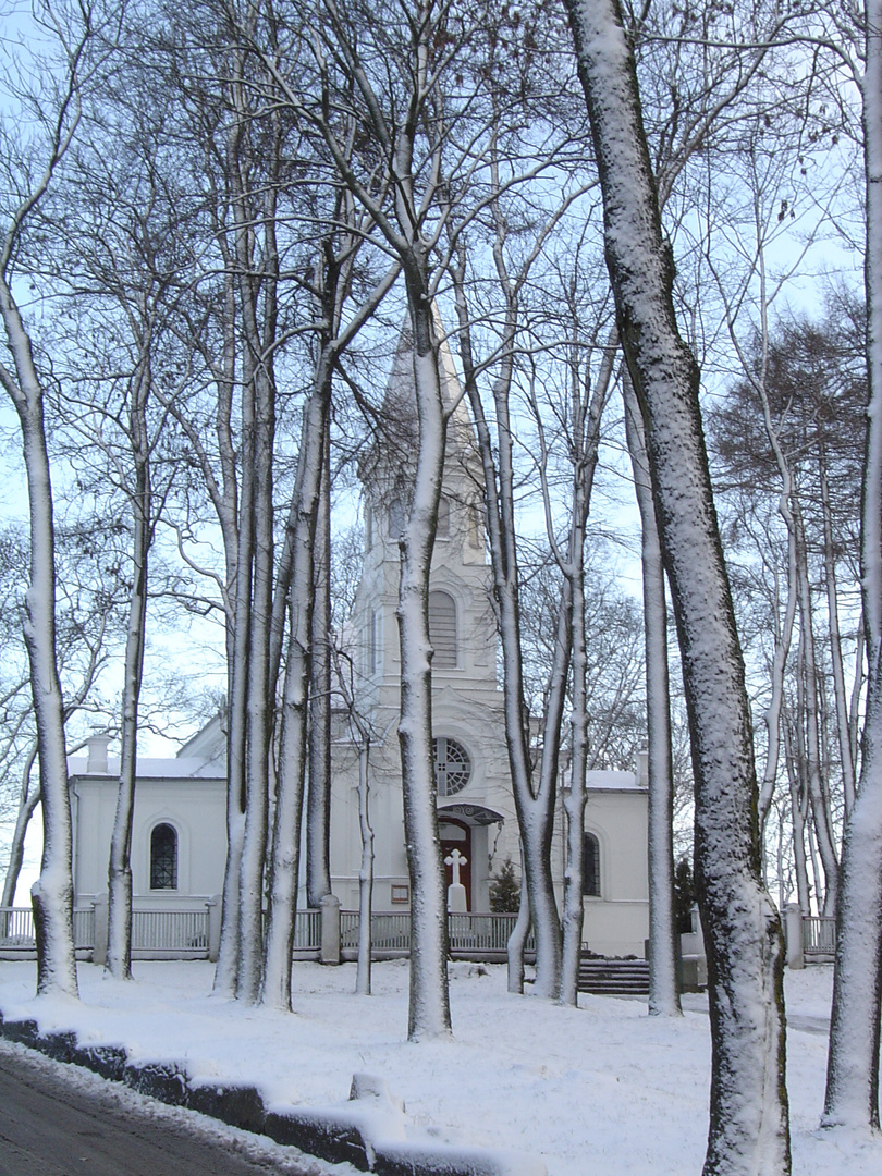 Inverno a Telsiai (Lituania)