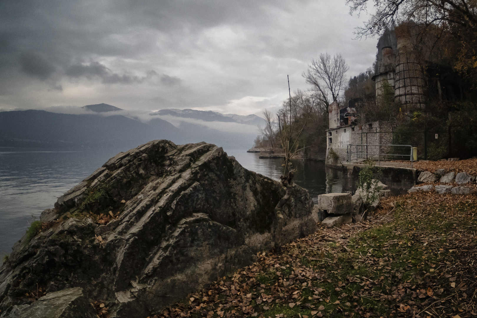 Inverno nel parco delle fornaci