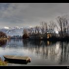 inverno sul fiume Adda