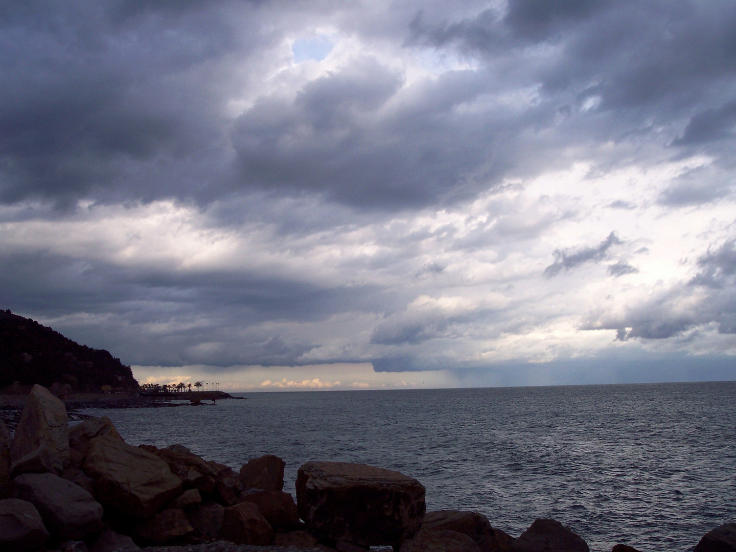 inverno sul mar ligure