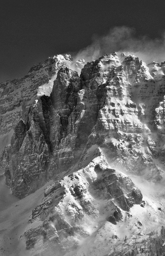 Inverno sulle Dolomiti