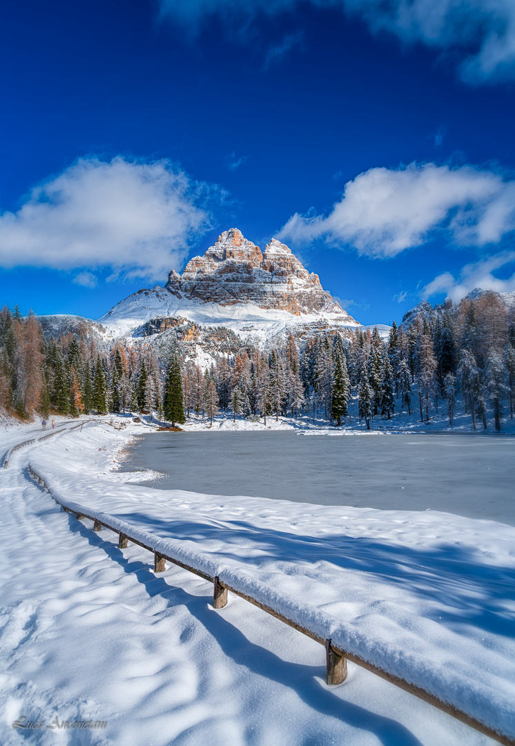 Inverno sulle Dolomiti