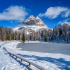 Inverno sulle Dolomiti