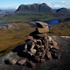 Inverpolly, view from stac pollaidh