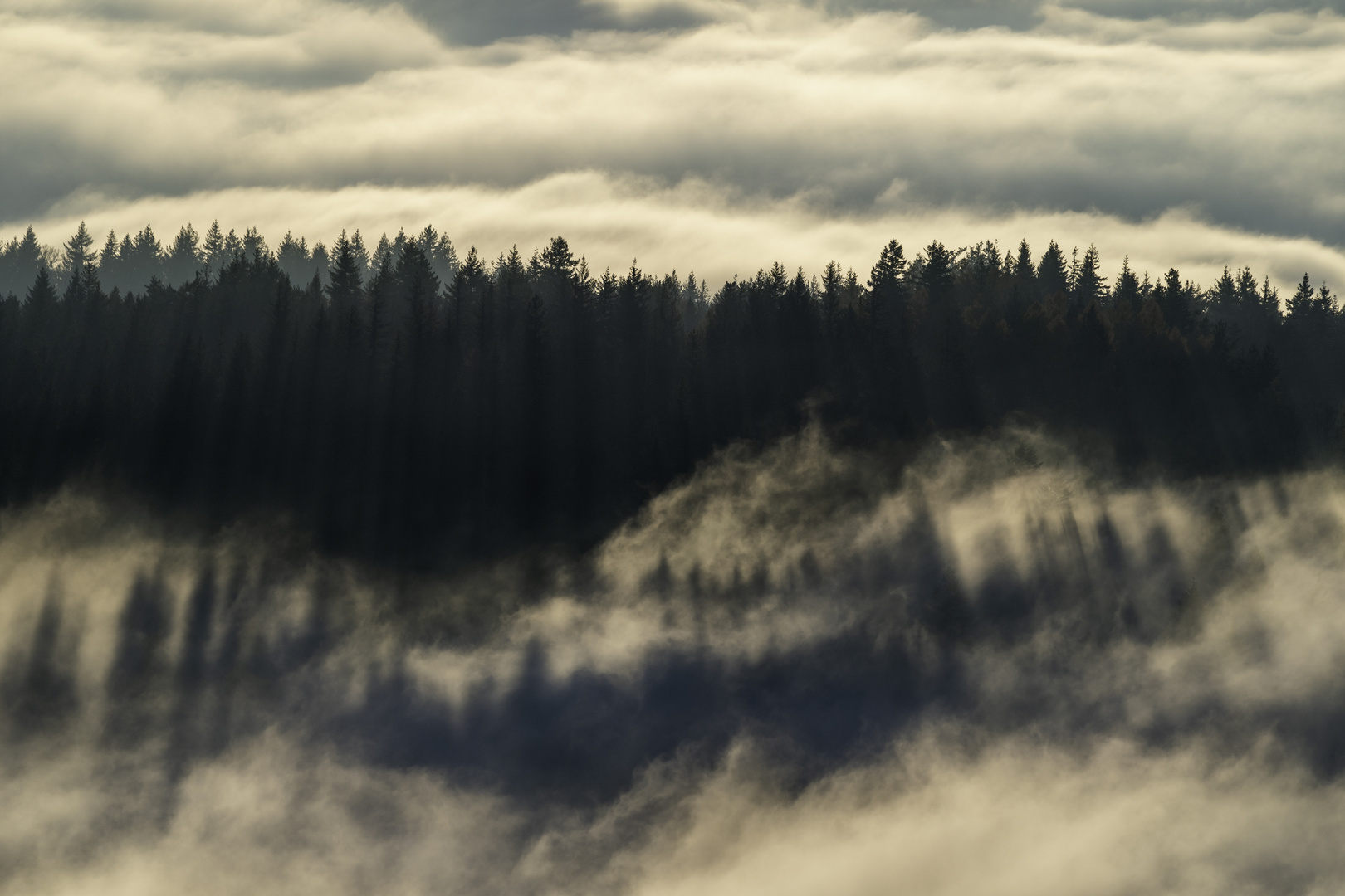 Inversion im Nordschwarzwald