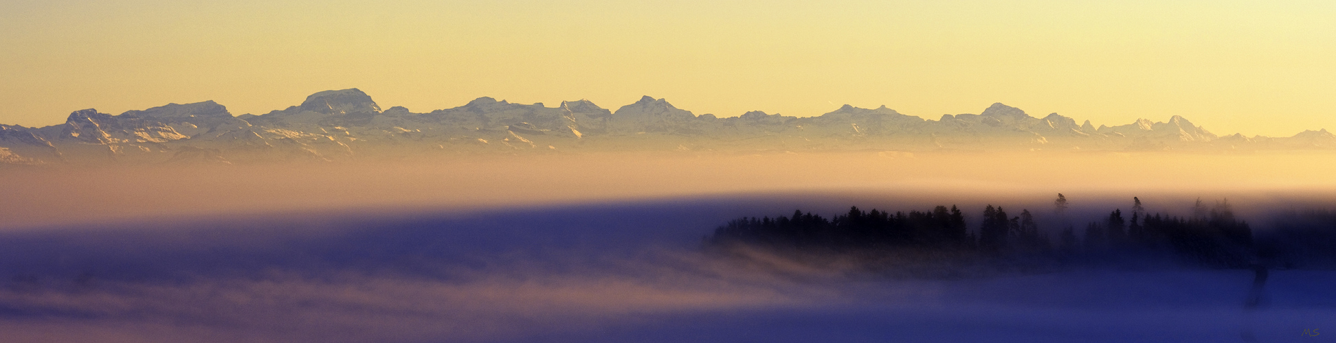 Inversionslage im Hegau