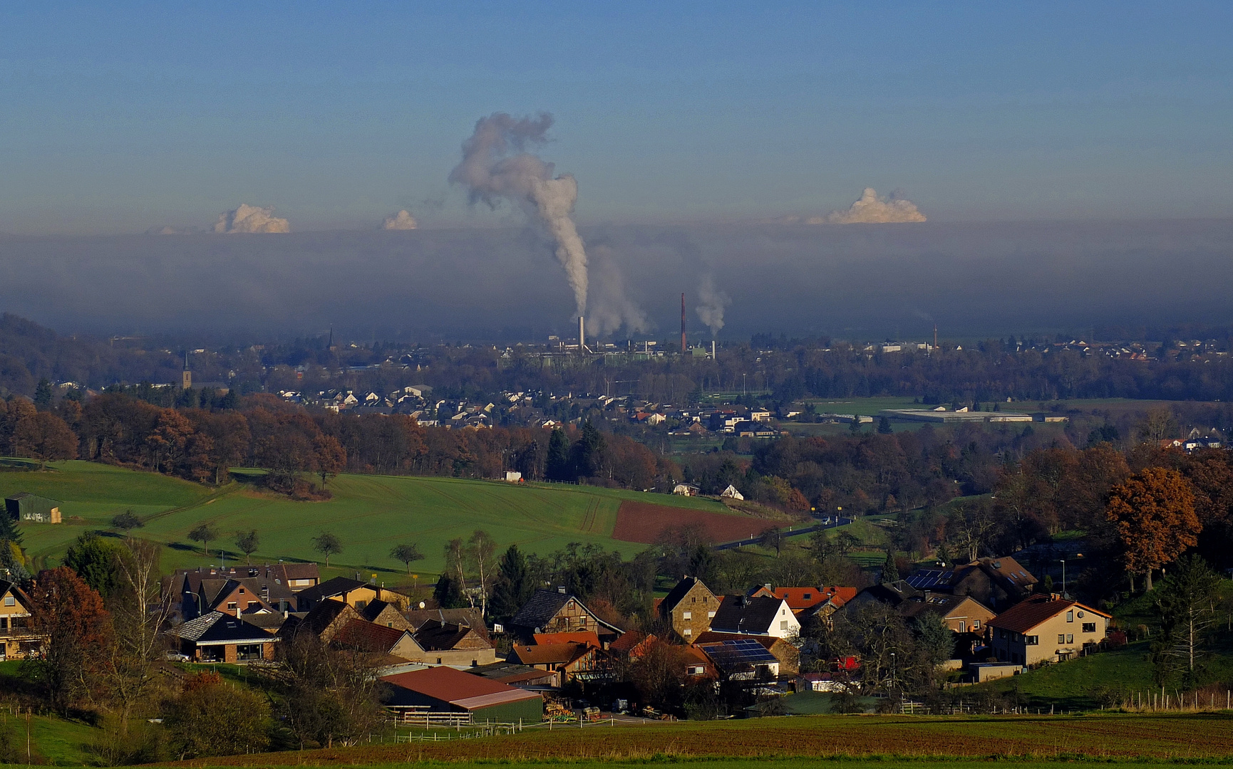 Inversionswetterlage in der Eifel