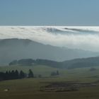 Inversionswetterlage zwischen Wasserkuppe und Kreuzberg