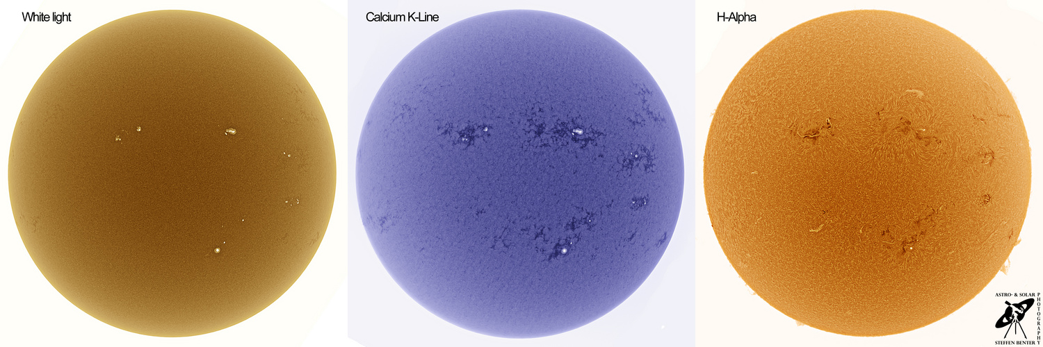 Invertierte Sonnenaufnahmen vom 18. MAi 2013