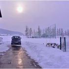 Invierno en el campo de deportes (Winter am Sportplatz)