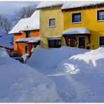 Invierno en el pueblo II (Winter im Dorf II)