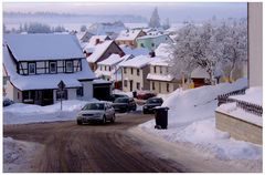 Invierno en el pueblo (Winter im Dorf)