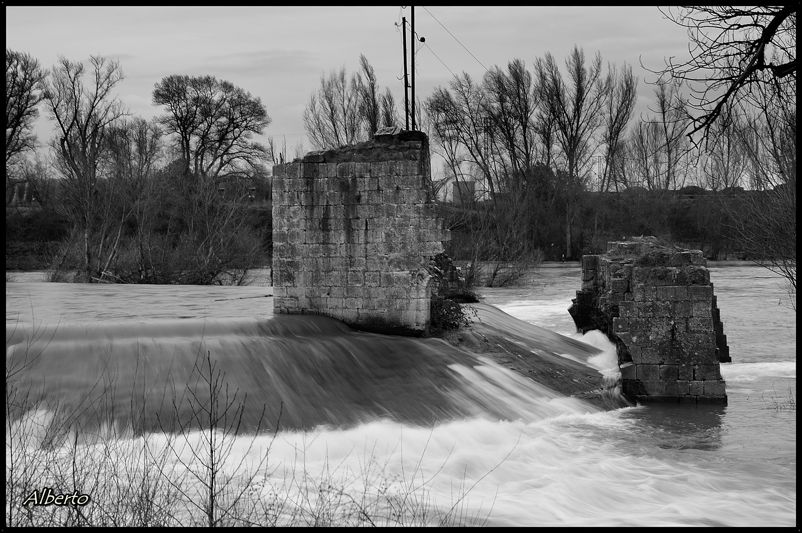 Invierno, río Duero...