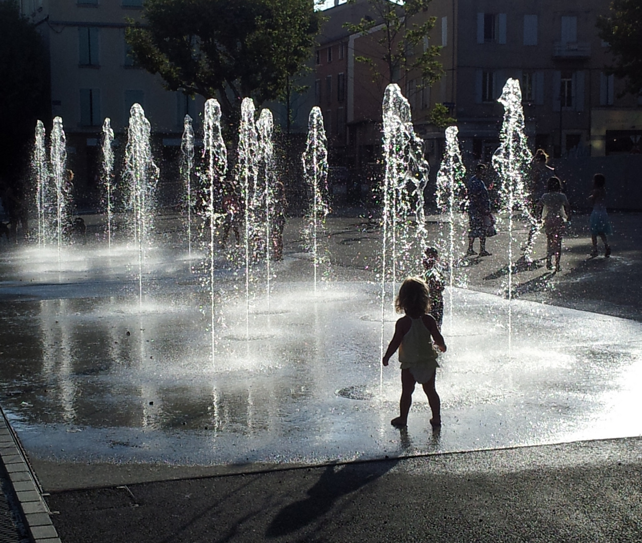 invitation aux jeux d'eau