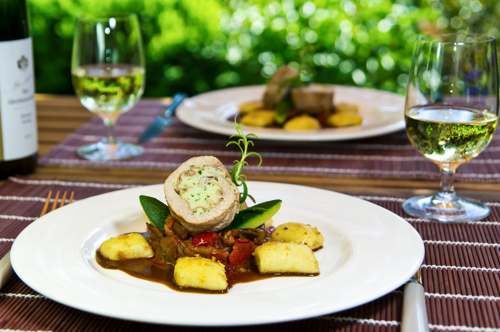 Involtini mit Ratatouille