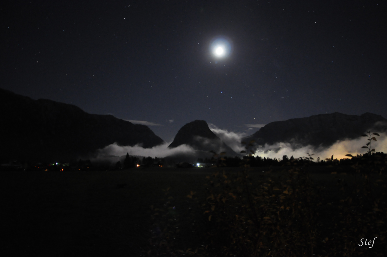 Inzell bei Nacht