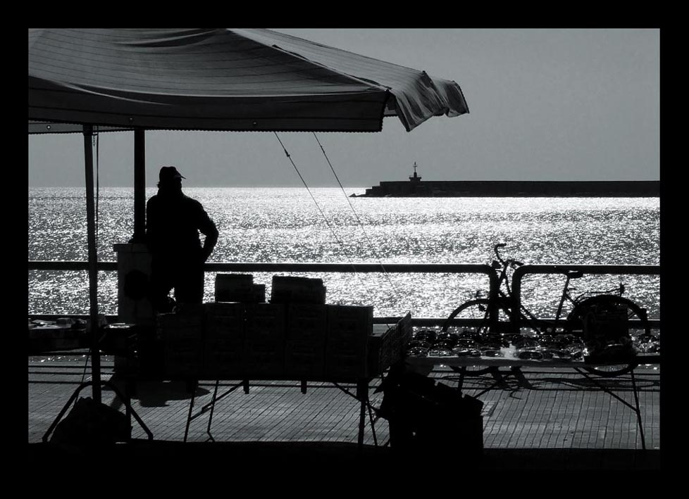 Io, la mia bici, e il mare