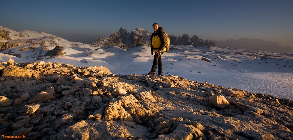 Io, la montagna e l'alba