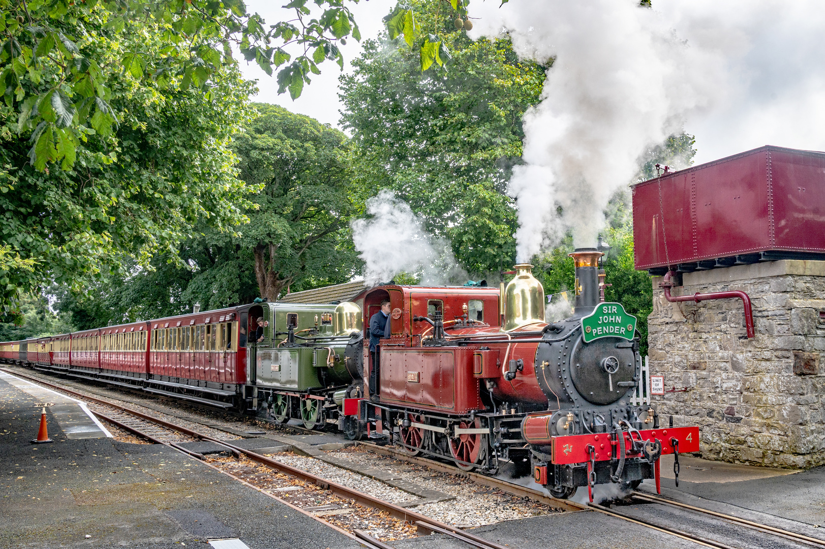 IoM 2 Steam raiilway