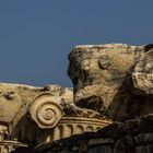 ionische Kapitelle in Ephesus