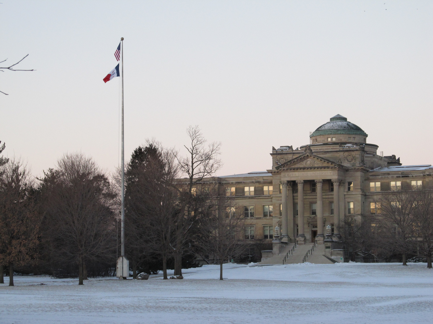 Iowa State University Central Campus Winter