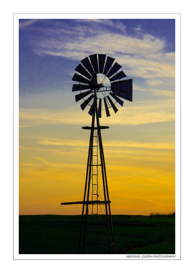 Iowa Windmühle / Iowa windmill