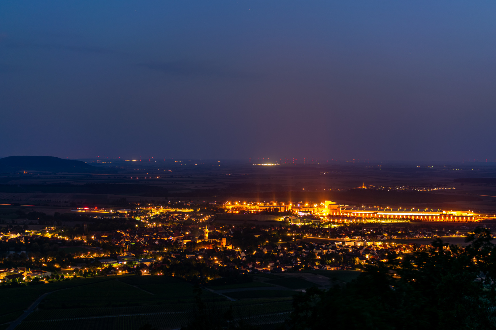 Iphofen bei Nacht 