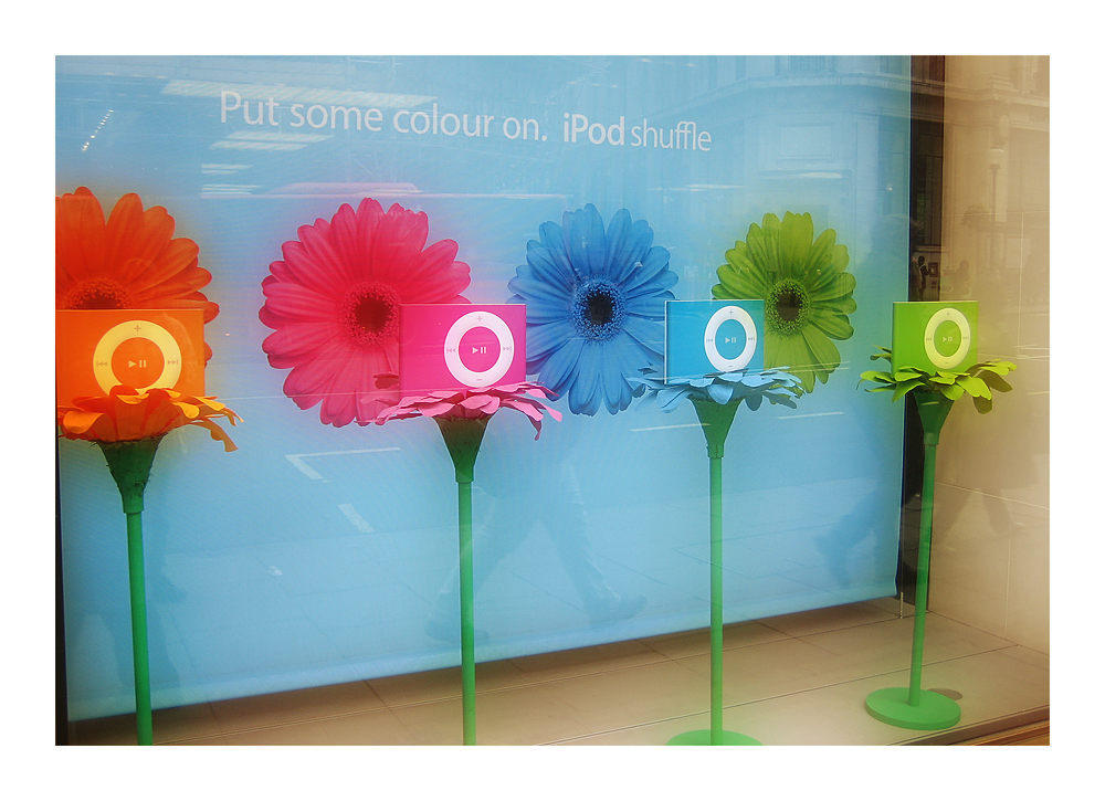 iPod flower