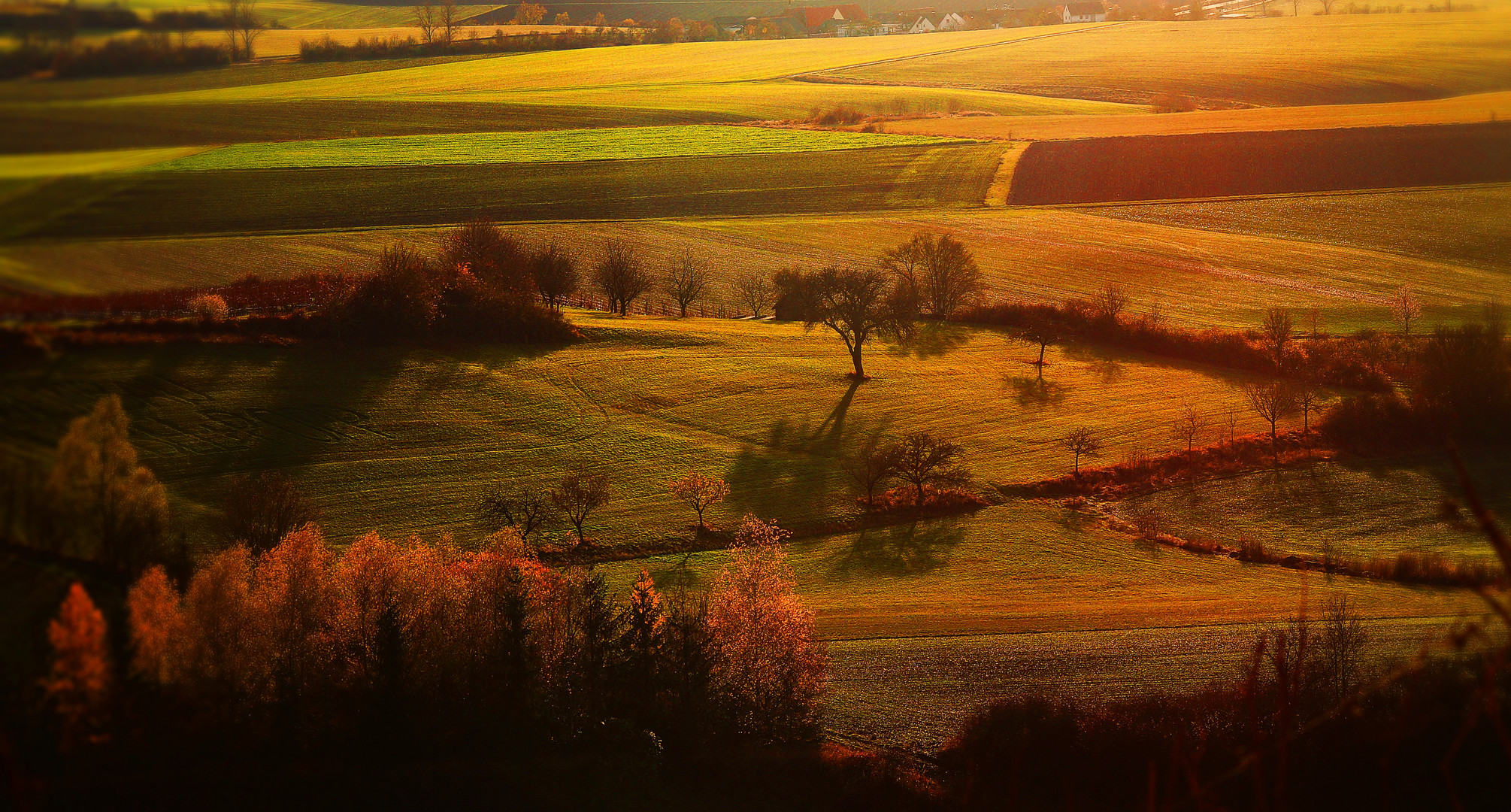 Ipsheimer Weinbergsonnenuntergang