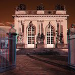 IR-3D Eingang zum Park Sanssouci