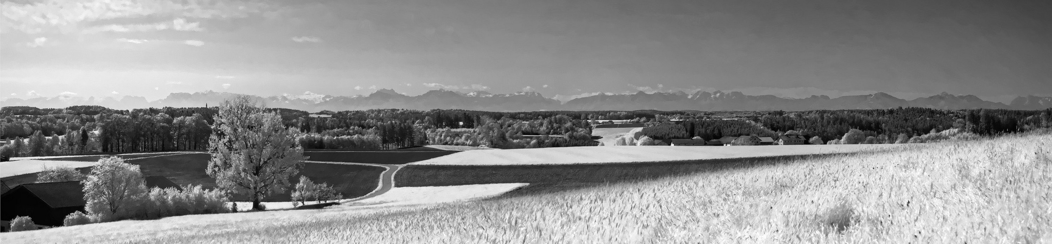 IR-Alpenpano von Biering aus