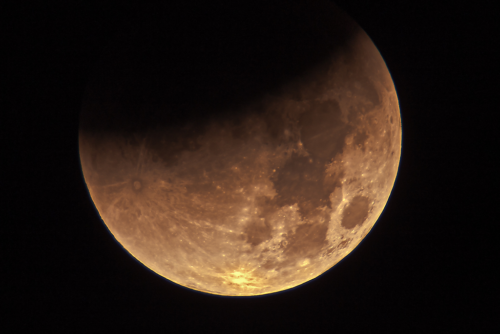 IR _ Blut Mond - Mondfinsternis 2015