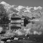 IR Hütten und Berge