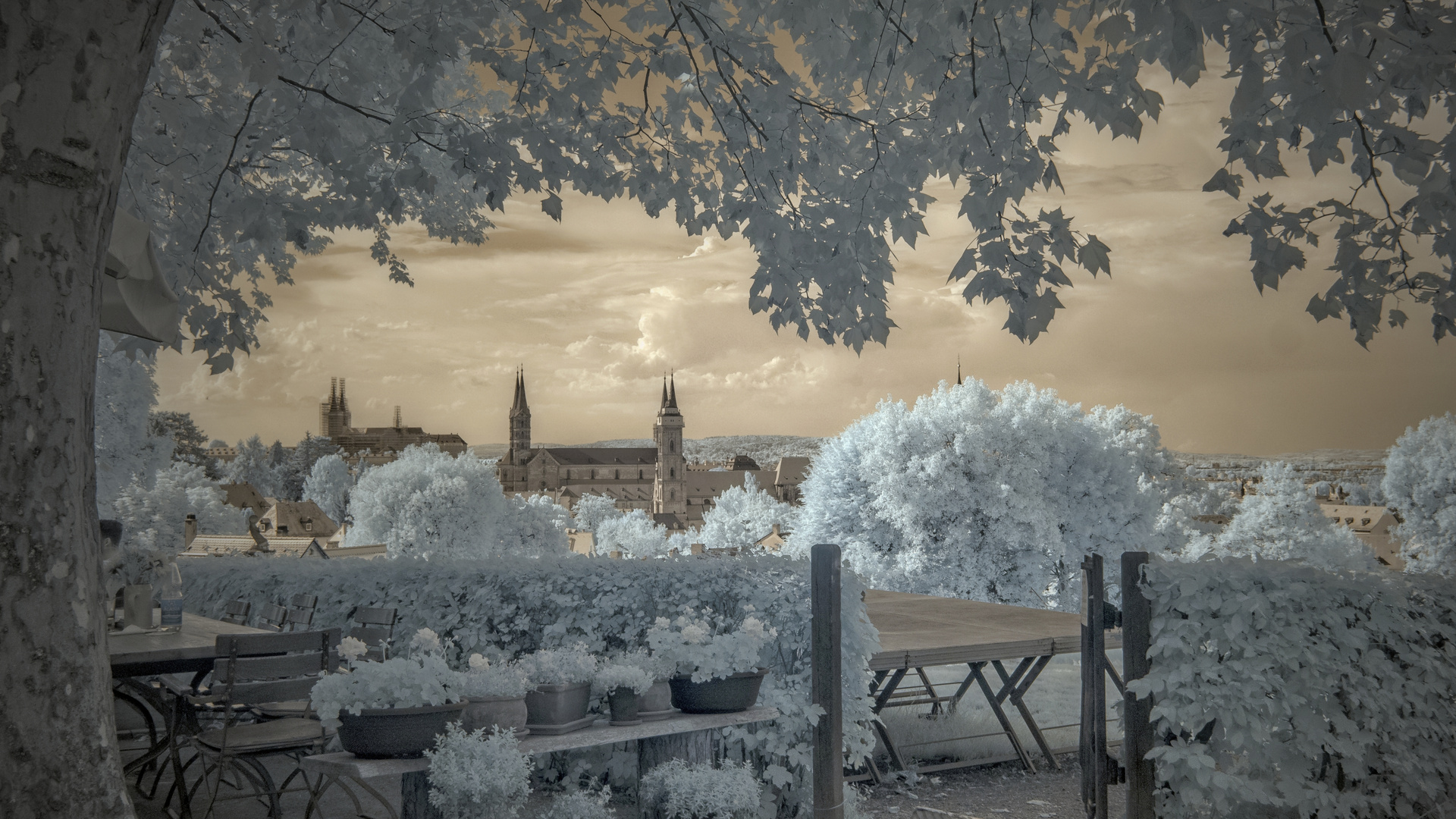 IR Spezial Blick auf Bamberg