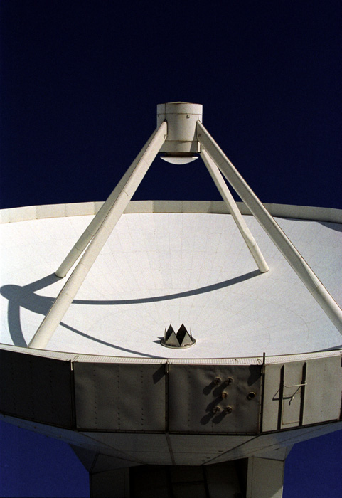 IRAM 30 Meter Radioteleskop - Auschnitt Schüssel