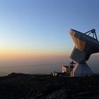 IRAM 30Meter Radioteleskop und Umgebung