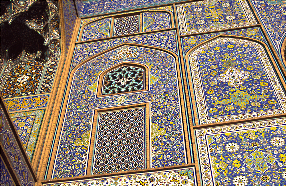 Iran 74 (34,34) Isfahan,die Scheich-Lotfollah-Moschee