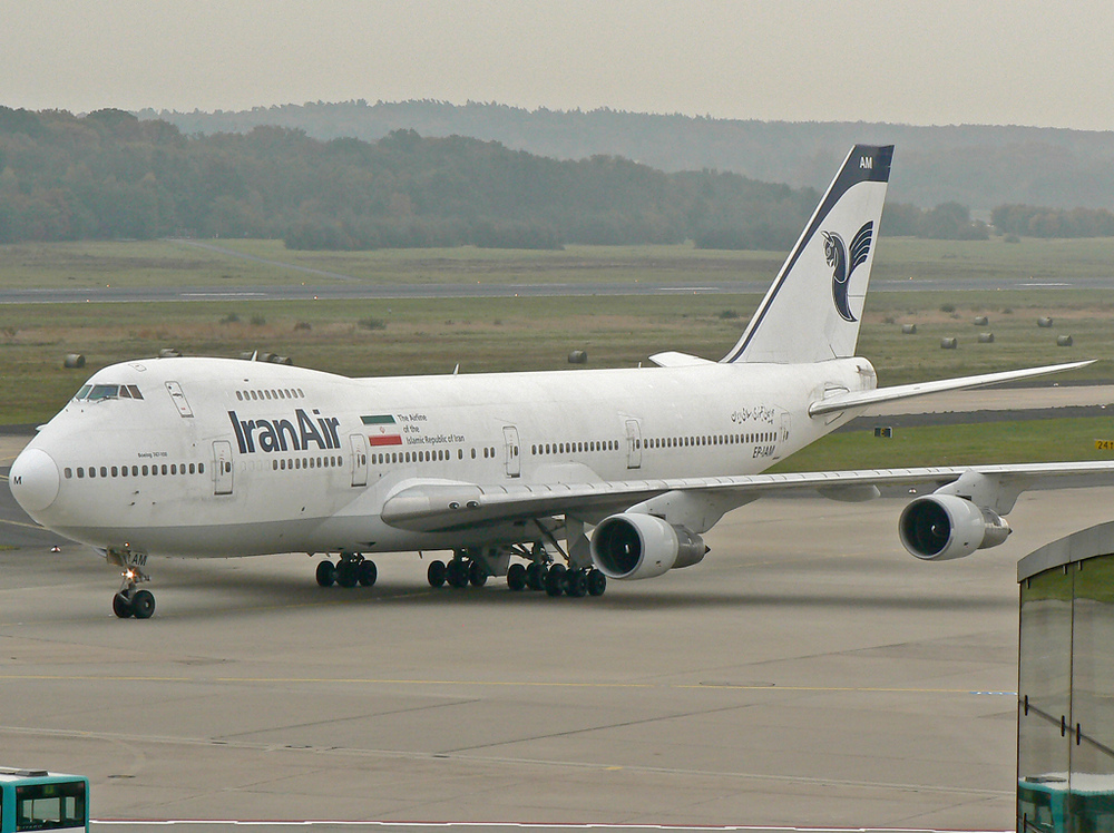 Iran Air , Boeing 747-186B , CGN , 25.10.07