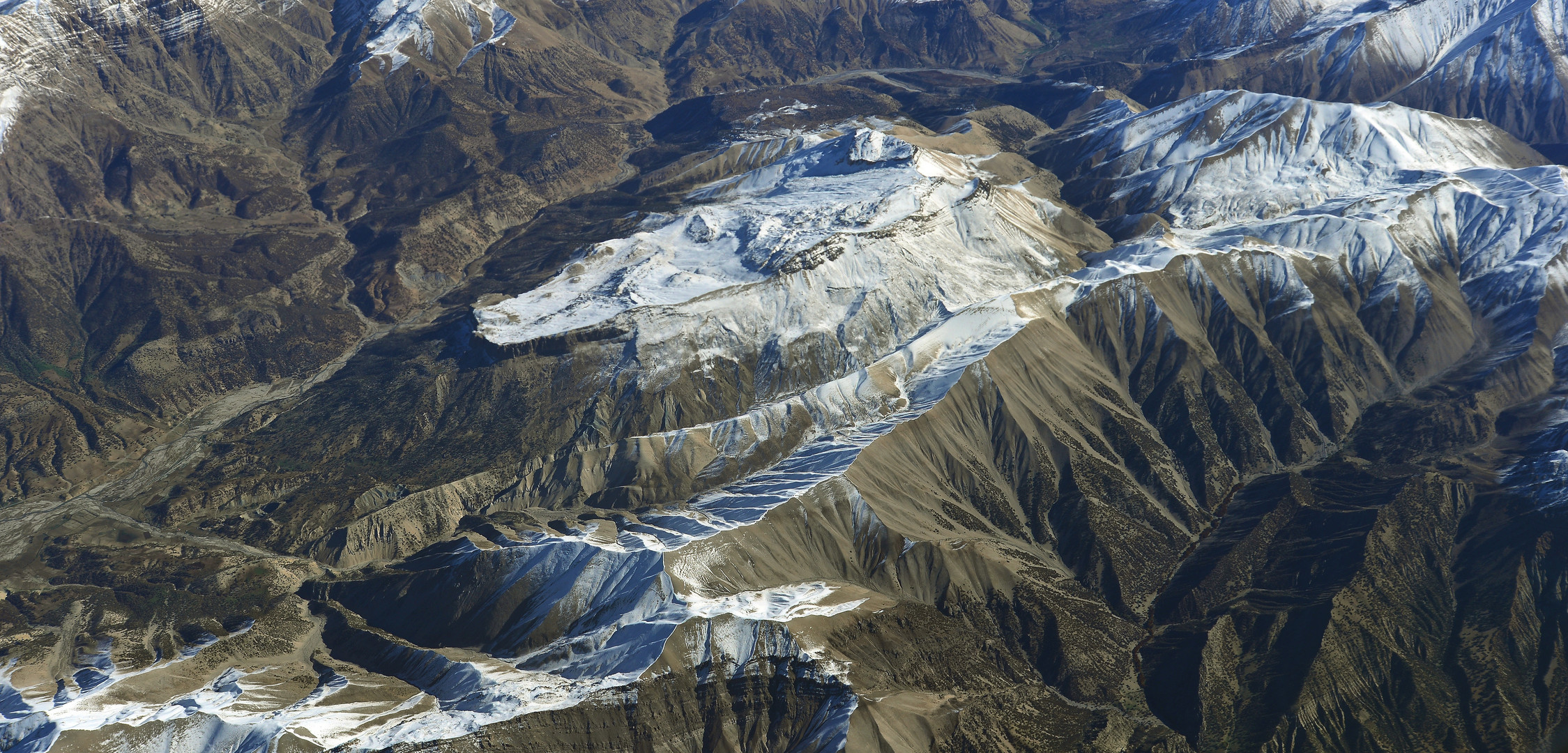 Iran - aus dem Flugzeug gesehen